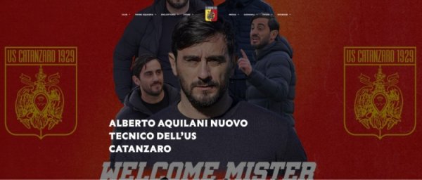 Official Catanzaro of Serie B: Aquilani coaches the team and signs for 2 years