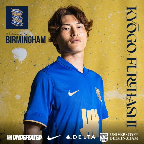 Official: English champion Birmingham City signed 30-year-old Japanese striker Yukio Kobashi from Rennes, with a contract of 3 years