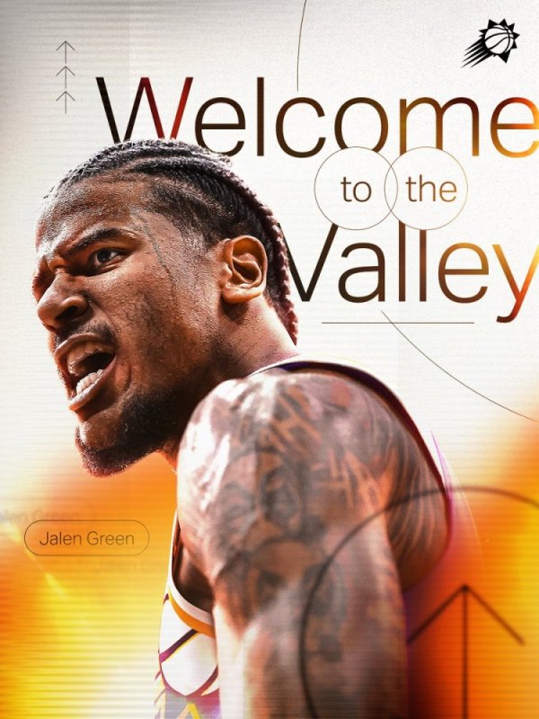 A new beginning! Suns Official: Welcome Jaylen Green to Phoenix