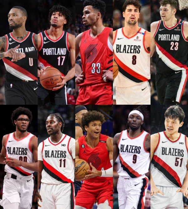 US media shows the basic rotation of the Trail Blazers 10 people: Can this Trail Blazers make it to the playoffs?