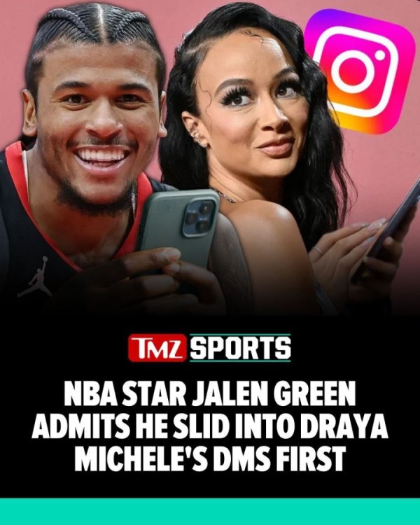 😍 I like the 40-year-old aunt! Jaylen Green admitted generously: I sent a private message to Draya first