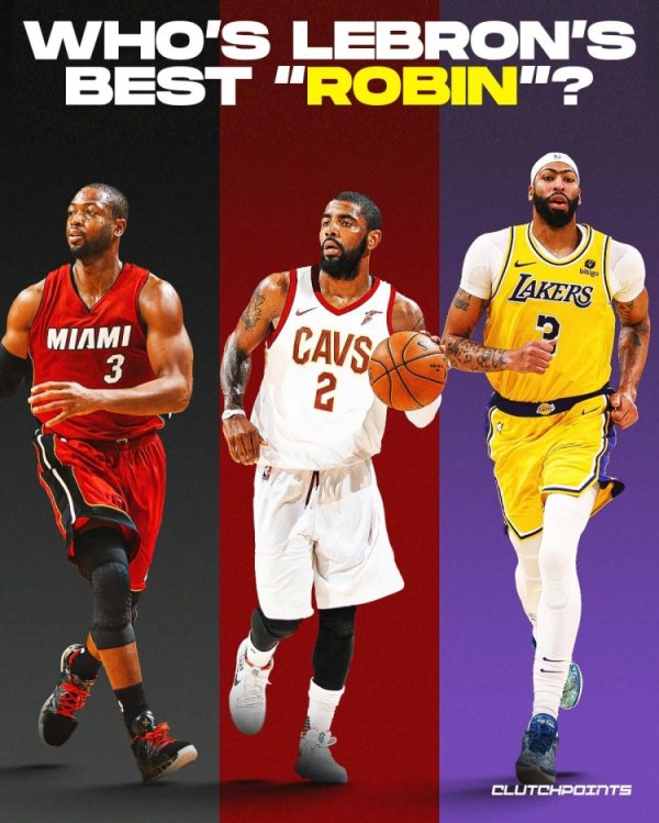US media asked: Is LeBron s best partner in his career? Wade, Irving or Thick Eyebrow?