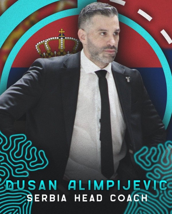 Only 39 years old! Serbian men s basketball team officially announces new head coach Arim Pievich