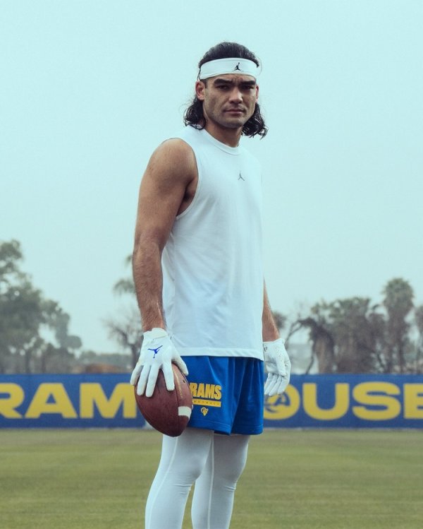 Rams quarterback: Puka Nacua of our team. We have to watch James  collection before every game