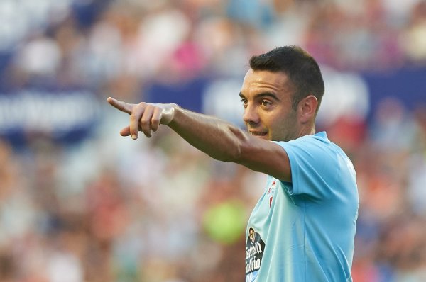 At 38 years and 83 days old, Aspas became the fourth oldest Spanish player to score in mainstream European competitions.