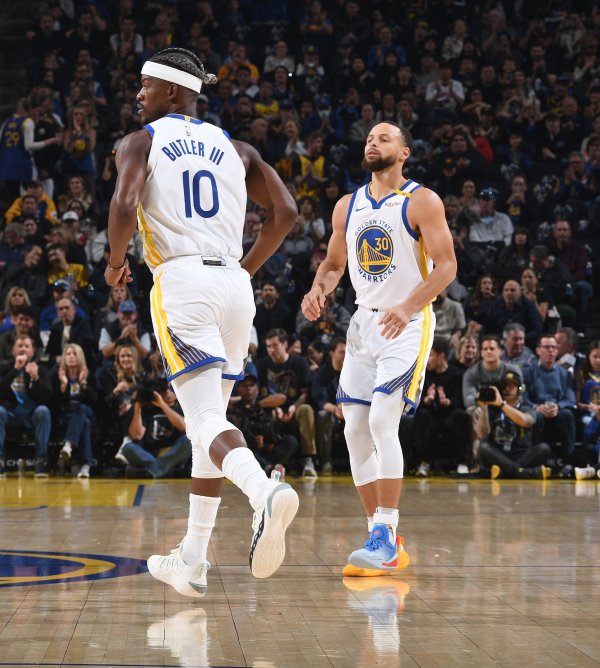 Noticed Butler missing a free throw? Curry: I can neither confirm nor deny the free throw shooting situation this season