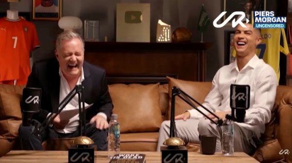 Morgan: I heard that your net worth broke $1 billion last week? Cristiano Ronaldo: Fake news has been around for many years