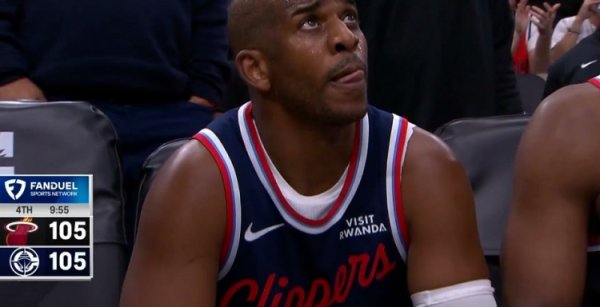 Pick up in time! Paul hit a three-pointer and the Clippers scored 10-2 in the final 2 minutes to even the score difference and stop the Heat.