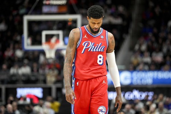 76ers official: George will meet with doctors this weekend to evaluate his recovery