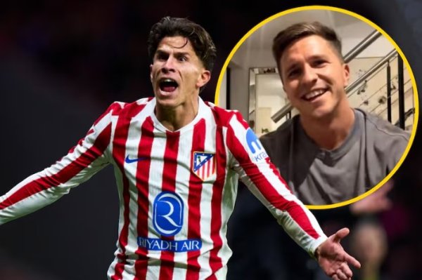 Brother talks about Giuliano Simeone: My dad has said since he was a child that my brother is the best and he is in great shape