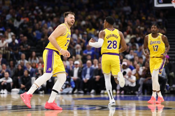 Doncic joked: My English is better than Hachimura. He has gone to college, but I have not.